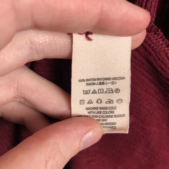 Free People Burgundy Mini Dress - Picture 9 of 9